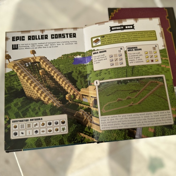 Sold! 2 Minecraft HandBooks - Picture 5 of 7